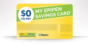 Coupon for EpiPens